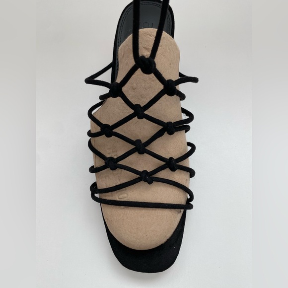 NWOT ASOS Women’s Lace Up Block Heels - Picture 5 of 6